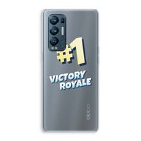 Victory Royale: Oppo Find X3 Neo Transparant Hoesje