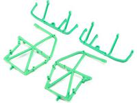 Losi - Side Cage and Lower Bar Green: LMT (LOS241039) - thumbnail
