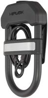 Hiplok dxc with clip and cable - portable u-lock