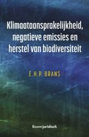 Klimaataansprakelijkheid, negatieve emissies en herstel van biodiversiteit - E. Brans - ebook