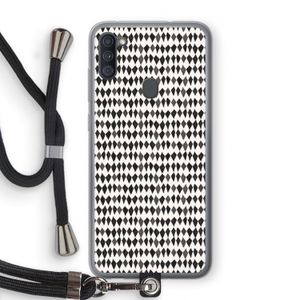 Crazy shapes: Samsung Galaxy A11 Transparant Hoesje met koord