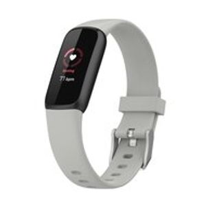 Fitbit Luxe - Sportbandje met gesp - Maat: Large - Grijs