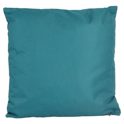 Buitenkussen 45x45x12 cm petrol - Annas collection