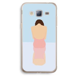 Mirror: Samsung Galaxy J3 (2016) Transparant Hoesje