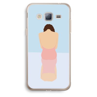 Mirror: Samsung Galaxy J3 (2016) Transparant Hoesje