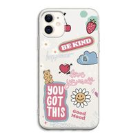 Positivity: iPhone 11 Transparant Hoesje