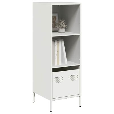 Hoge kast 35x39x103,5 cm staal wit