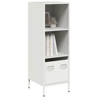 Hoge kast 35x39x103,5 cm staal wit