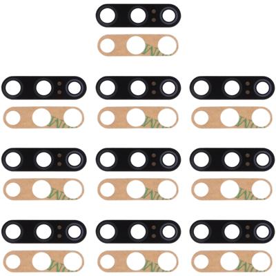 10 stuks back camera lens & lijm voor Xiaomi mi 9 SE (zwart)