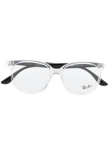 Ray-Ban lunettes de vue RB4378 à monture carrée - Blanc