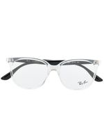 Ray-Ban lunettes de vue RB4378 à monture carrée - Blanc