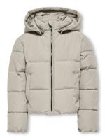 Kids ONLY winter winterjas meisjes - grijs - KogDolly - puffer
