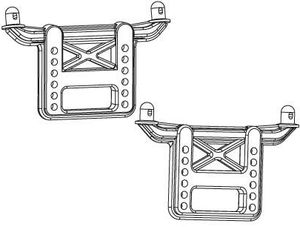 Front & rear body mounts