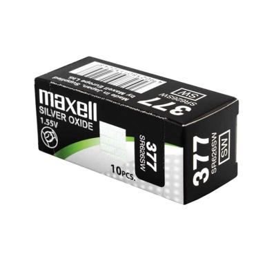 Knoopcel Maxell SR626SW 377 1,55 V Knoopcelbatterij