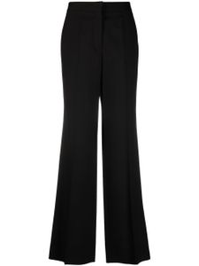 Stella McCartney pantalon évasé en laine - Noir