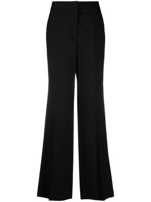 Stella McCartney pantalon évasé en laine - Noir