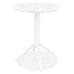 ALTEREGO GIMLI 60 DINING Ronde opvouwbare tafel - Wit