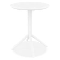 ALTEREGO GIMLI 60 DINING Ronde opvouwbare tafel - Wit