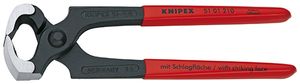 Knipex Hamerkoptang zwart geatramenteerd met kunststof bekleed 210 mm - 5101210