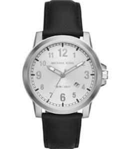 Horlogeband Michael Kors MK8590 Leder Zwart 22mm
