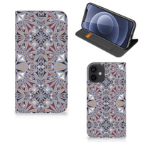 iPhone 12 Mini Standcase Flower Tiles - thumbnail