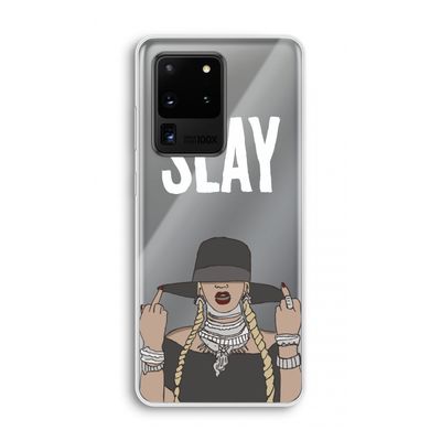Slay All Day: Samsung Galaxy S20 Ultra Transparant Hoesje