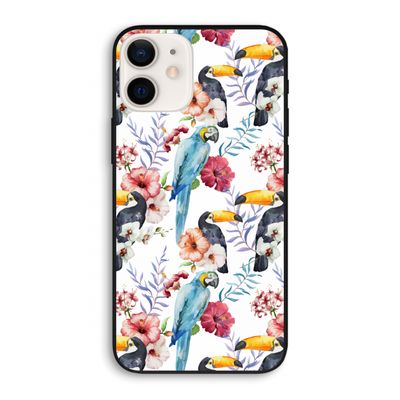 Bloemen tukan: iPhone 12 Biologisch afbreekbaar hoesje