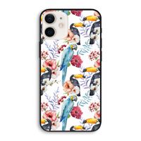 Bloemen tukan: iPhone 12 Biologisch afbreekbaar hoesje