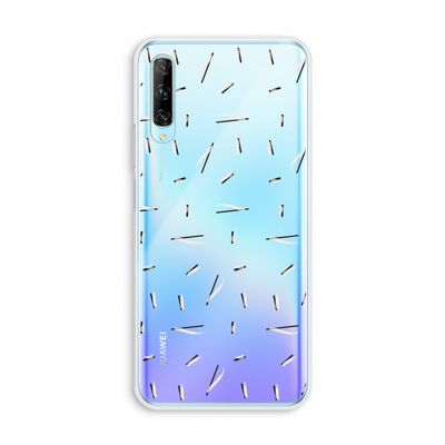 Hipster stripes: Huawei P Smart Pro Transparant Hoesje