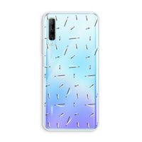 Hipster stripes: Huawei P Smart Pro Transparant Hoesje