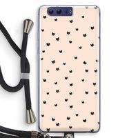 Kleine kattenkopjes: Honor 9 Transparant Hoesje met koord