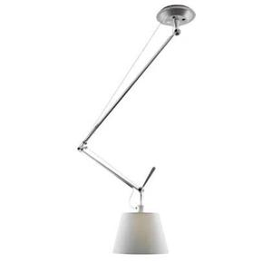 Artemide Tolomeo Decentrata hanglamp 32cm grijs satijn