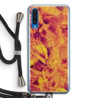 Eternal Fire: Samsung Galaxy A50 Transparant Hoesje met koord Eternal Fire: Samsung Galaxy A50 Transparant Hoesje met koord