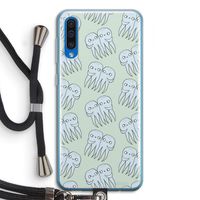 Octopussen: Samsung Galaxy A50 Transparant Hoesje met koord