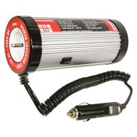 Carpoint omvormer blikhouder (12V/150W) 25 x 11 cm zilver - thumbnail