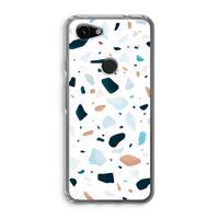 Terrazzo N°13: Google Pixel 3a Transparant Hoesje