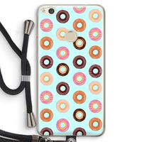 Donuts: Huawei Ascend P8 Lite (2017) Transparant Hoesje met koord
