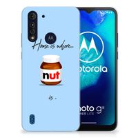 Motorola Moto G8 Power Lite Siliconen Case Nut Home - thumbnail