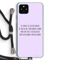Regenboog: Pixel 5a 5G Transparant Hoesje met koord