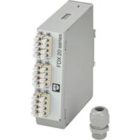 Phoenix Contact FOC-FDX20-PP-LCQ6-OM2-PT9 Glasvezel-splitterbox