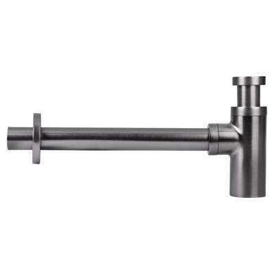 Differnz wastafel sifon design | gun metal | 300mm