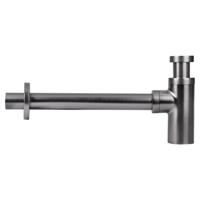 Differnz wastafel sifon design | gun metal | 300mm