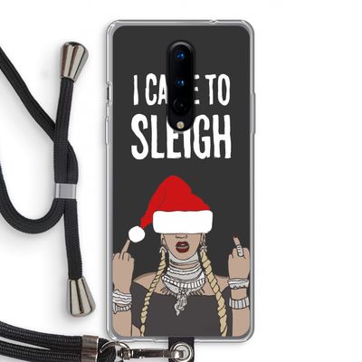 Came To Sleigh: OnePlus 8 Transparant Hoesje met koord