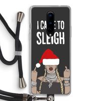 Came To Sleigh: OnePlus 8 Transparant Hoesje met koord