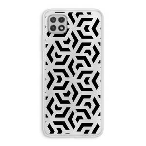 Crazy pattern: Samsung Galaxy A22 4G Transparant Hoesje
