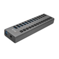 i-tec 13 poorts USB hub + 60w adapter i-tec 13 poorts USB hub + 60w adapter