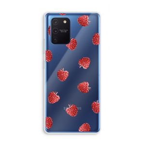Framboosjes: Samsung Galaxy Note 10 Lite Transparant Hoesje