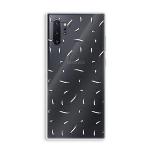Hipster stripes: Samsung Galaxy Note 10 Plus Transparant Hoesje