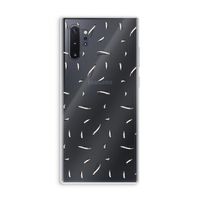 Hipster stripes: Samsung Galaxy Note 10 Plus Transparant Hoesje