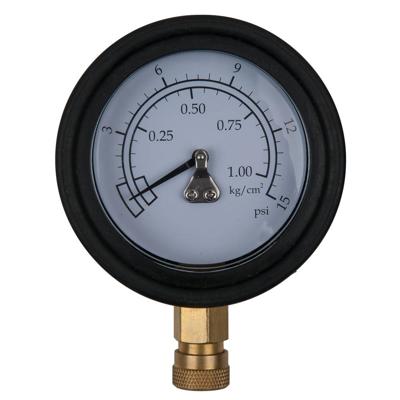 KS Tools 150.2327 Manometer Ø 75,0 mm, 0 - 1 bar met 1/4 snelkoppeling